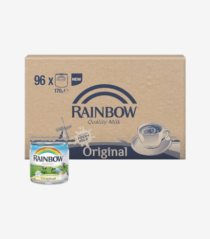 Rainbow Original Evaporated Liquid Milk 96 X 160g
