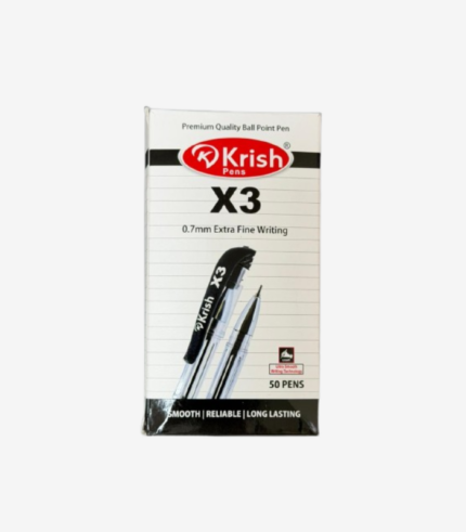 Krish Pen Black 0.7 (50pcs)