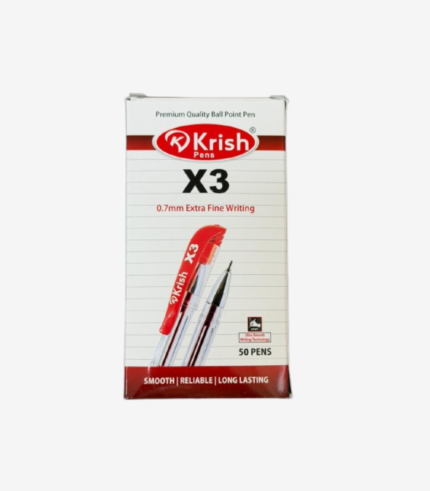 Krish Pen Red 0.7 (50pcs)